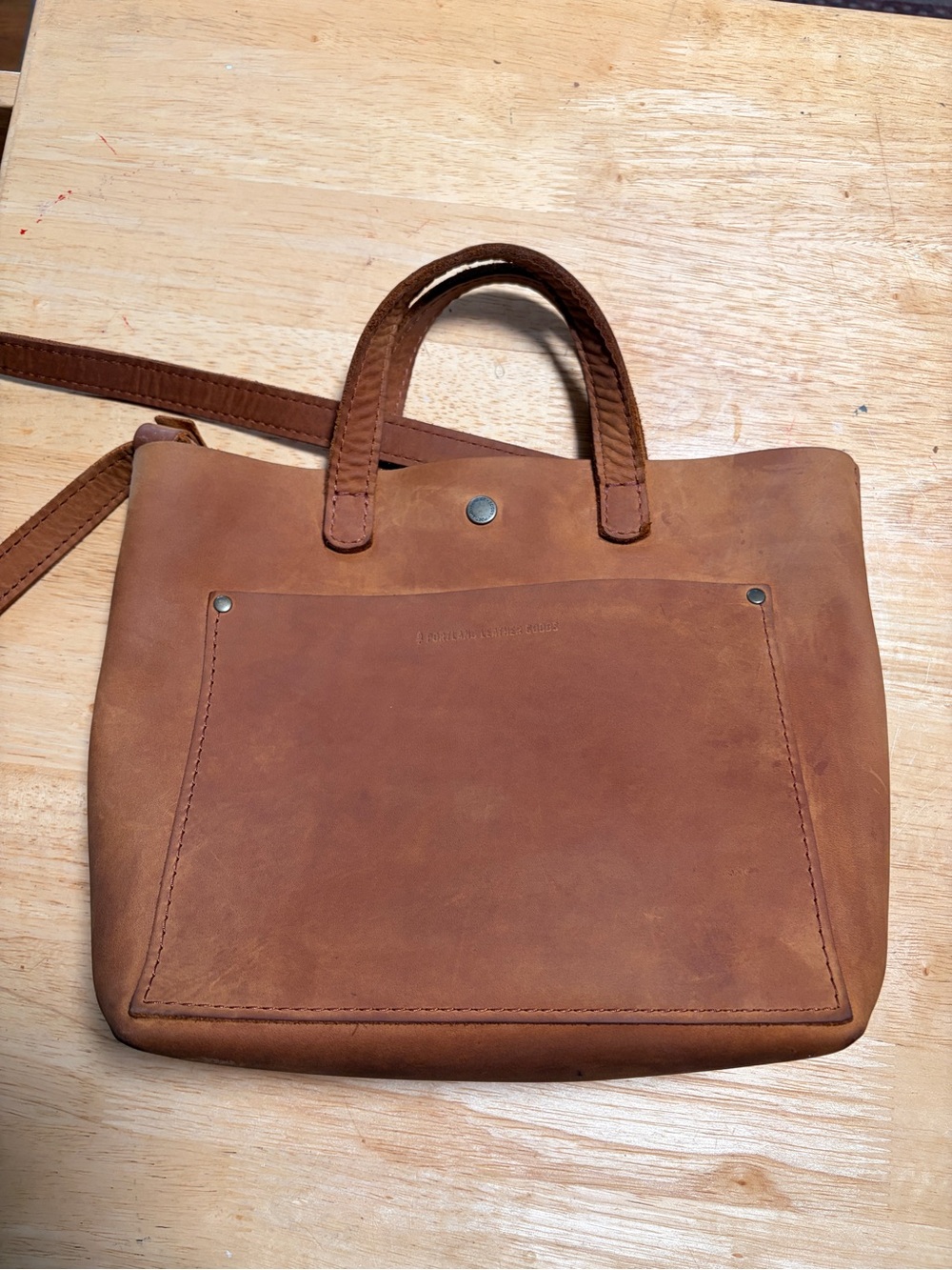 Portland Leather Mini Crossbody - Picture 7 of 9